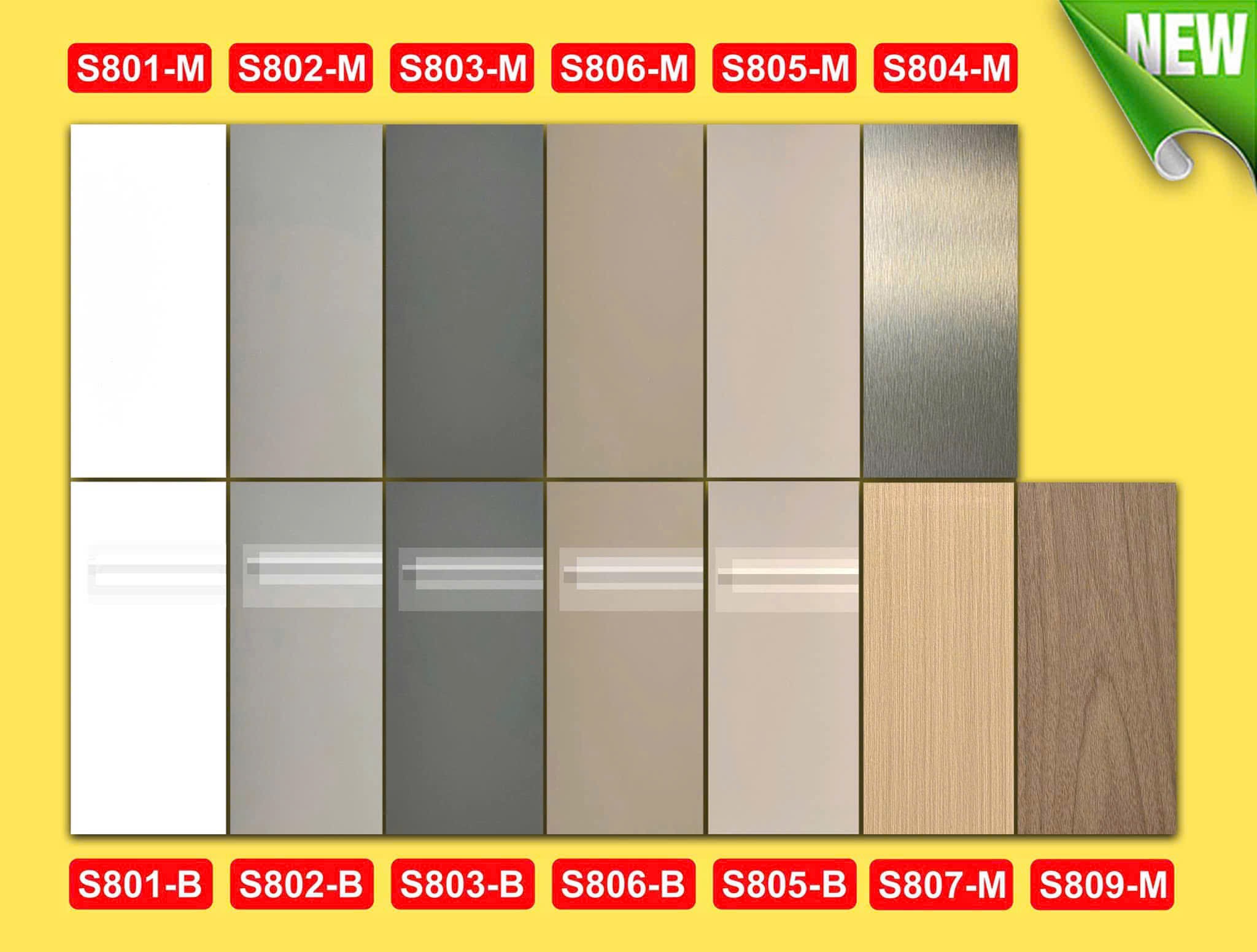Bảng màu Tấm nhôm tổ ong S8 cấu trúc phức hợp đa tầng mật độ cao 