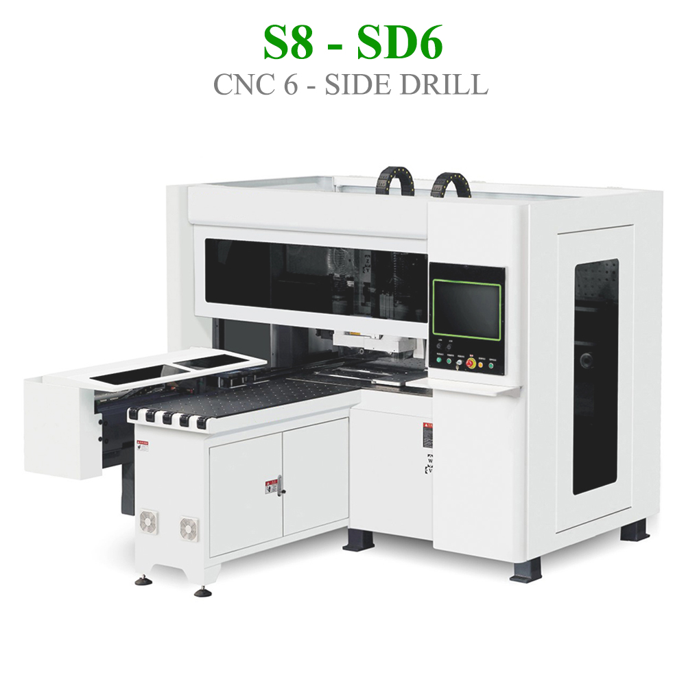 CNC khoan 6 mặt S8 - SD6